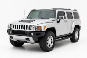 Hummer H3 2006-2010 with tinted windows