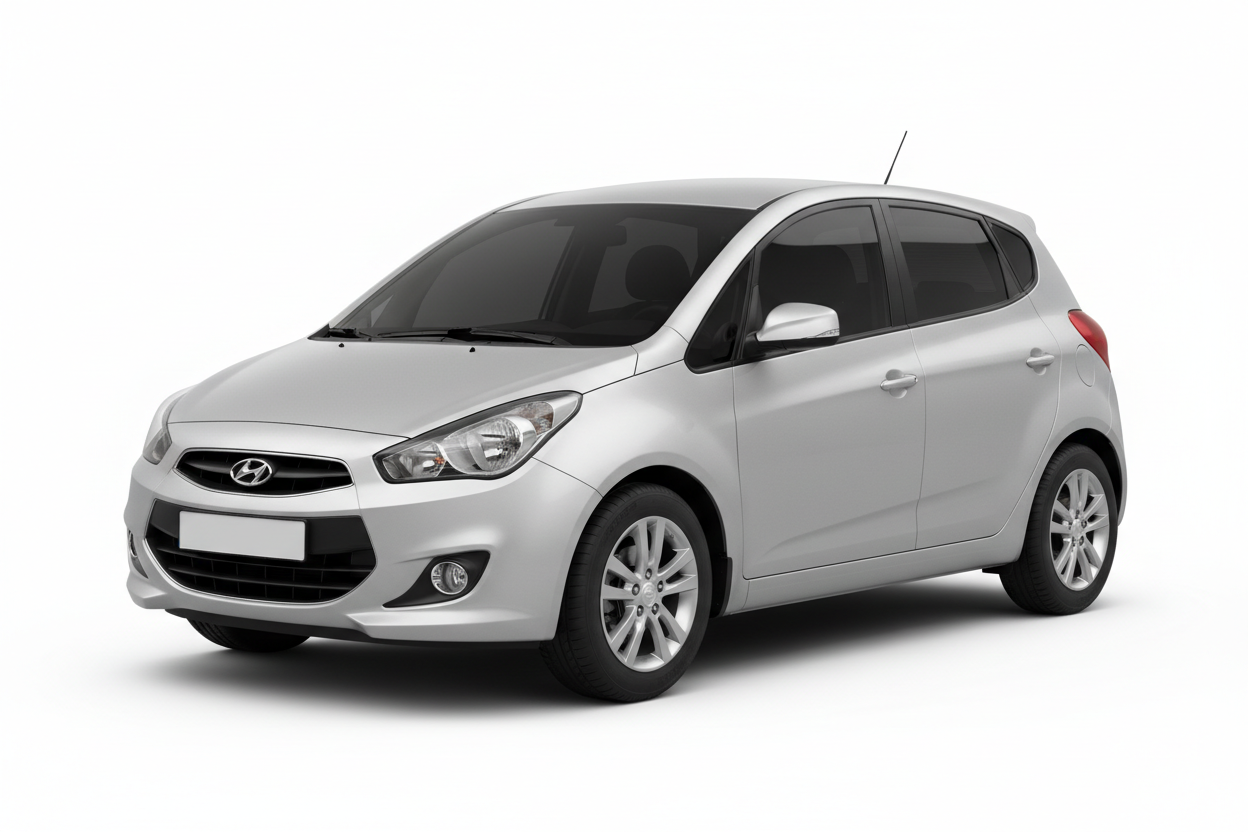 Hyundai iX20 2010-2019 with tinted front windscreen and front doors