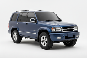 Isuzu Trooper 1996-2002 with tinted front windscreen and front two windows