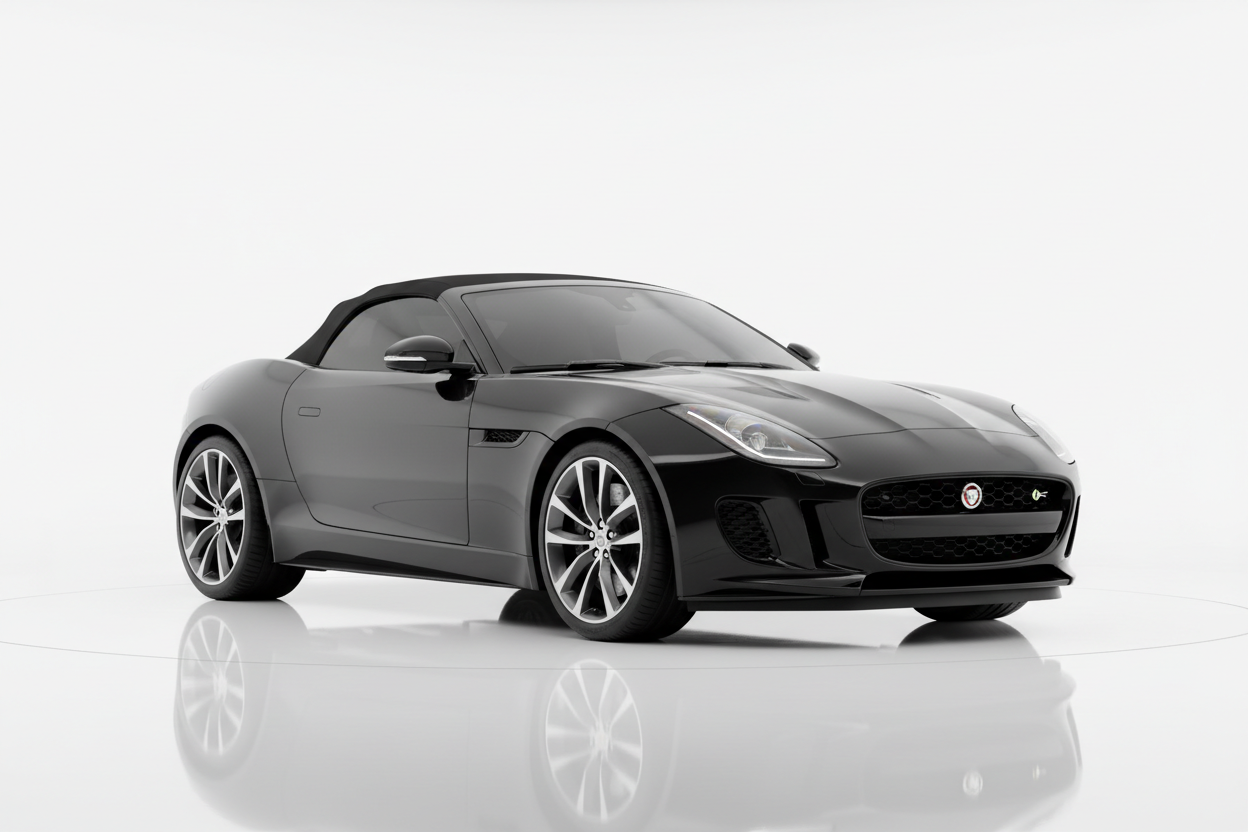 Jaguar F-Type Convertible with Tinted Windows