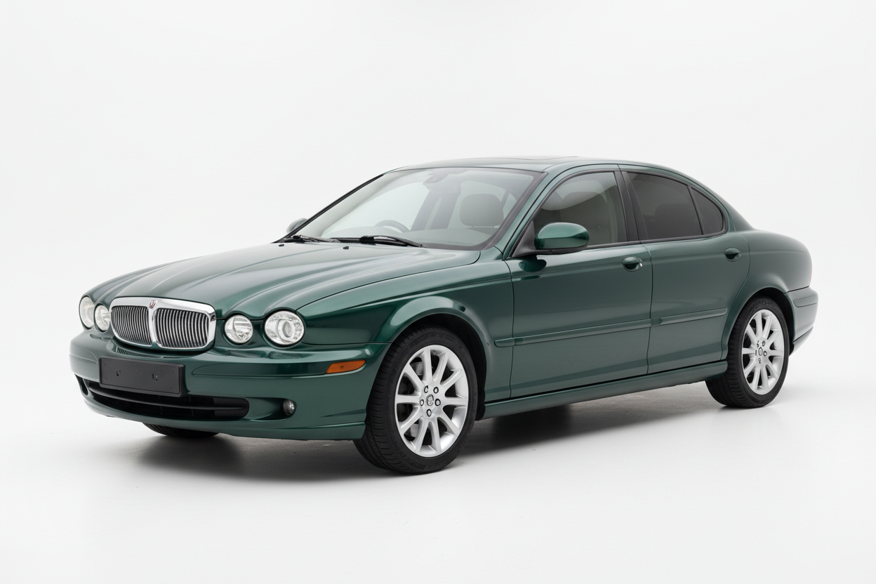 Jaguar X-Type with Tinted Windows