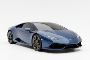 Lamborghini Huracan with tinted windows