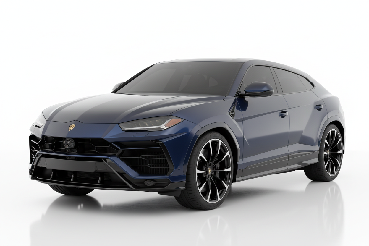 Lamborghini Urus with tinted windows