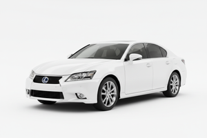 Lexus GS 450h 2013-2015 with tinted windows