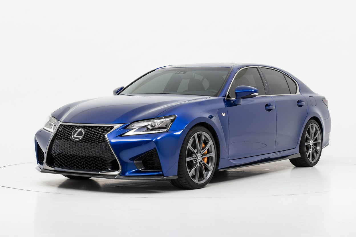 Lexus GS/GS F 2016-2020 with tinted windows