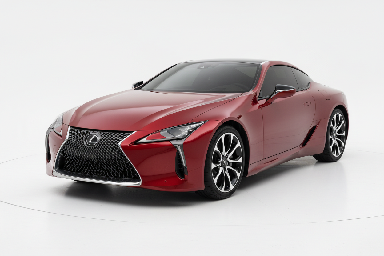 Lexus LC 2017-2025 with tinted windows