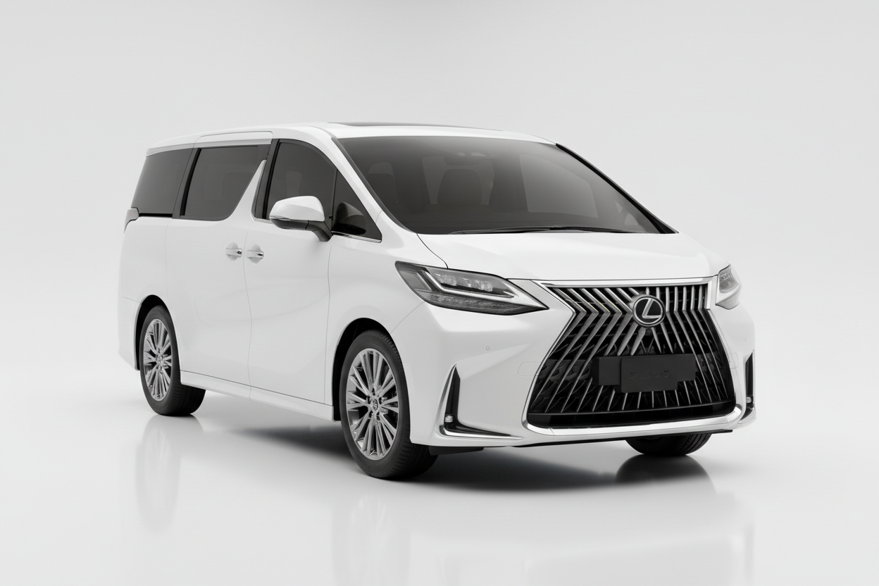 Lexus LM 2024-2026 with tinted windows