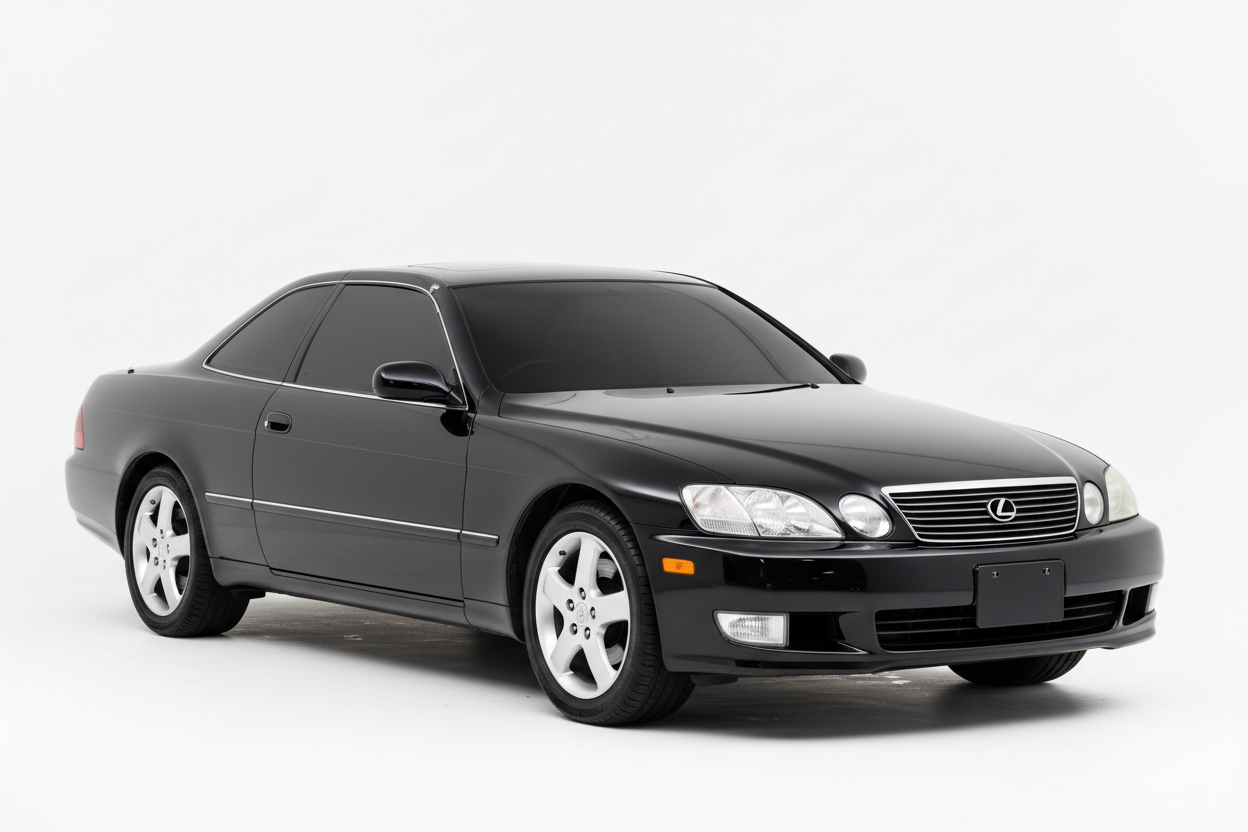 Lexus Soarer with tinted windows