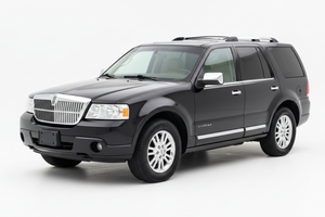 Lincoln Aviator 2003-2005 with tinted windows