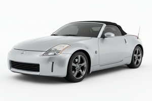 Nissan 350Z Roadster with tinted windows