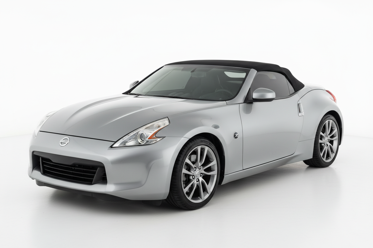 Nissan 370Z Roadster with tinted windows