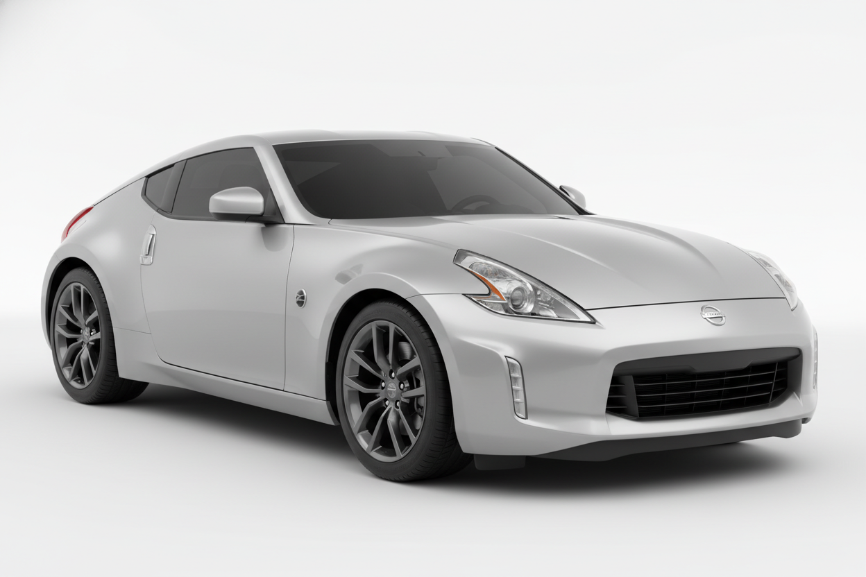 Nissan 370Z with tinted windows