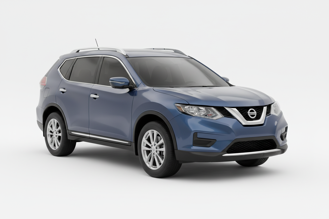 Nissan X-Trail 2014-2022 with tinted windows