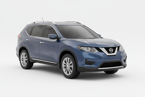 Nissan X-Trail 2014-2022 with tinted windows
