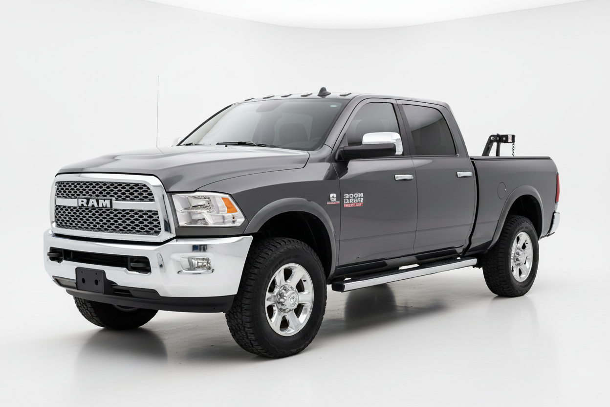 RAM 3500 2017 with tinted windows