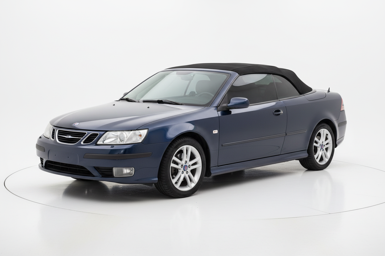 SAAB 9-3 Convertible 2002-2012 with tinted windows
