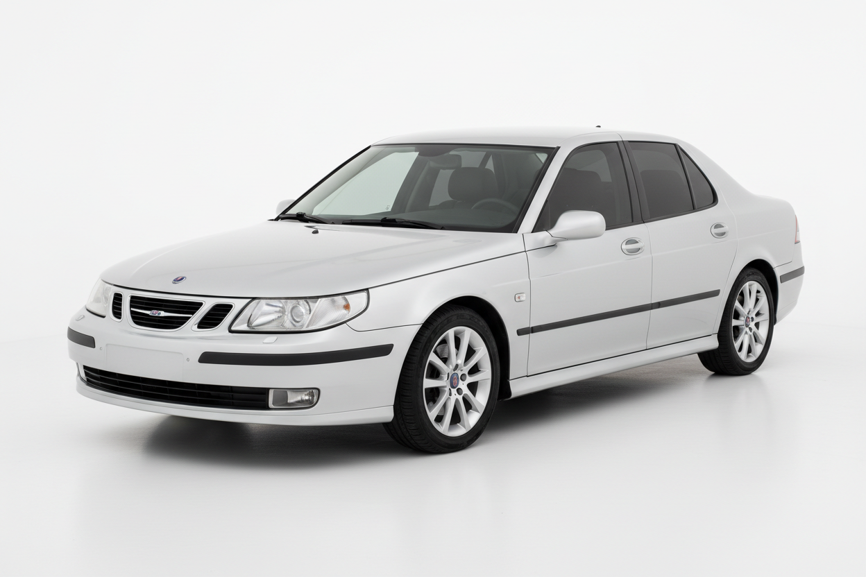 SAAB 9-5 Saloon 2009 with tinted windows