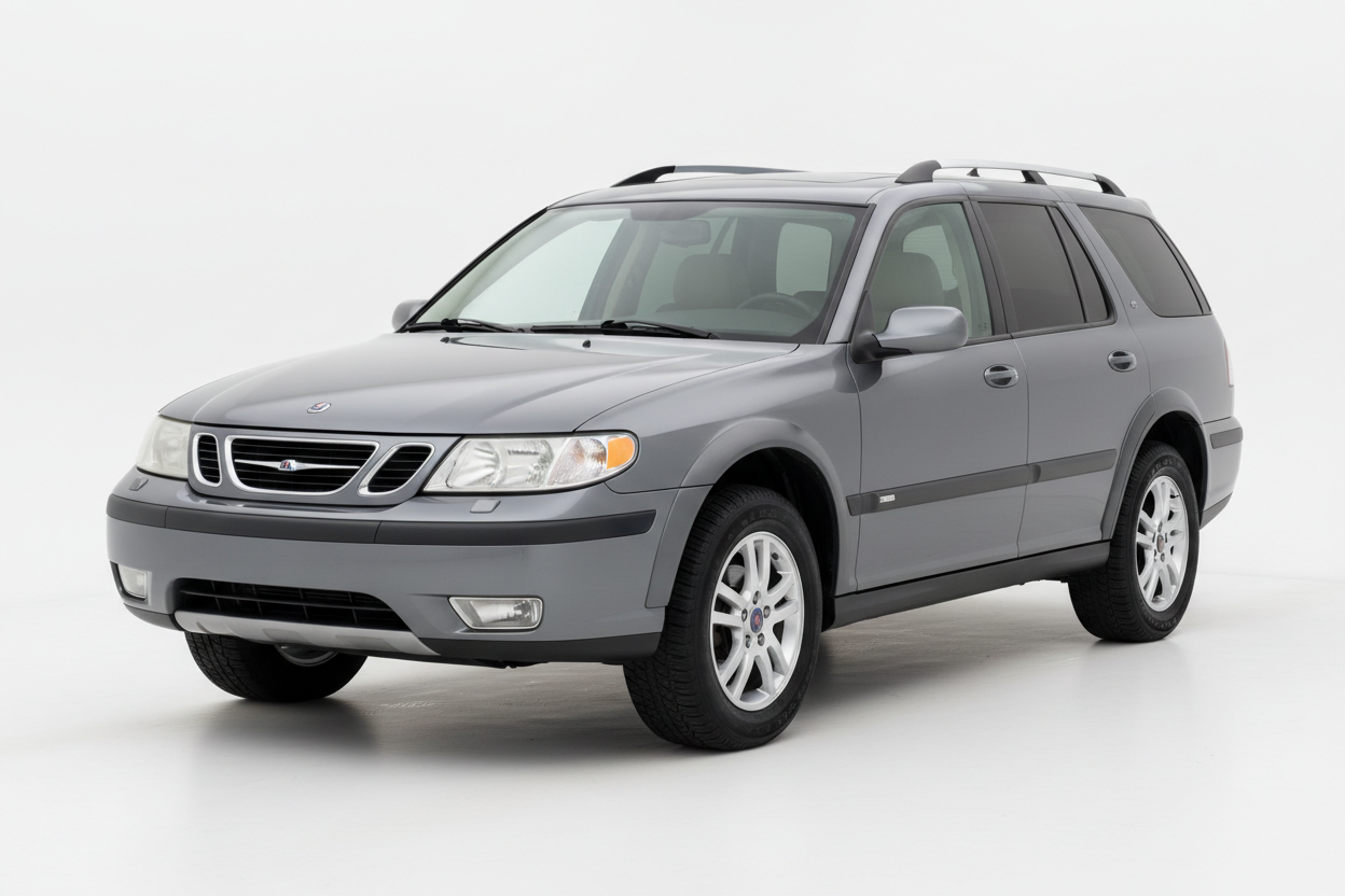 SAAB 9-7X 2006 with tinted windows