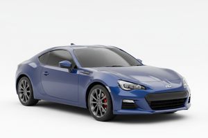 Subaru BRZ 2013-2022 with tinted windows