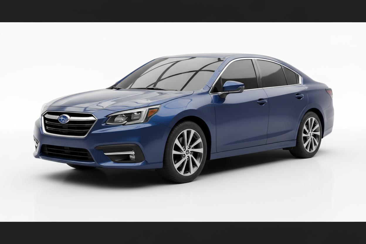Subaru Legacy 2020-2025 with tinted windows