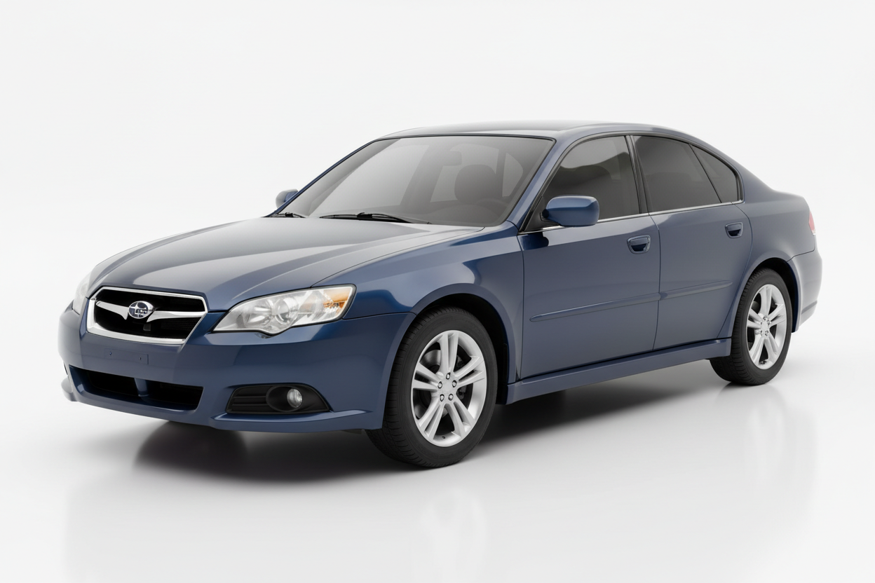 Subaru Legacy Saloon 2005-2009 with tinted windows
