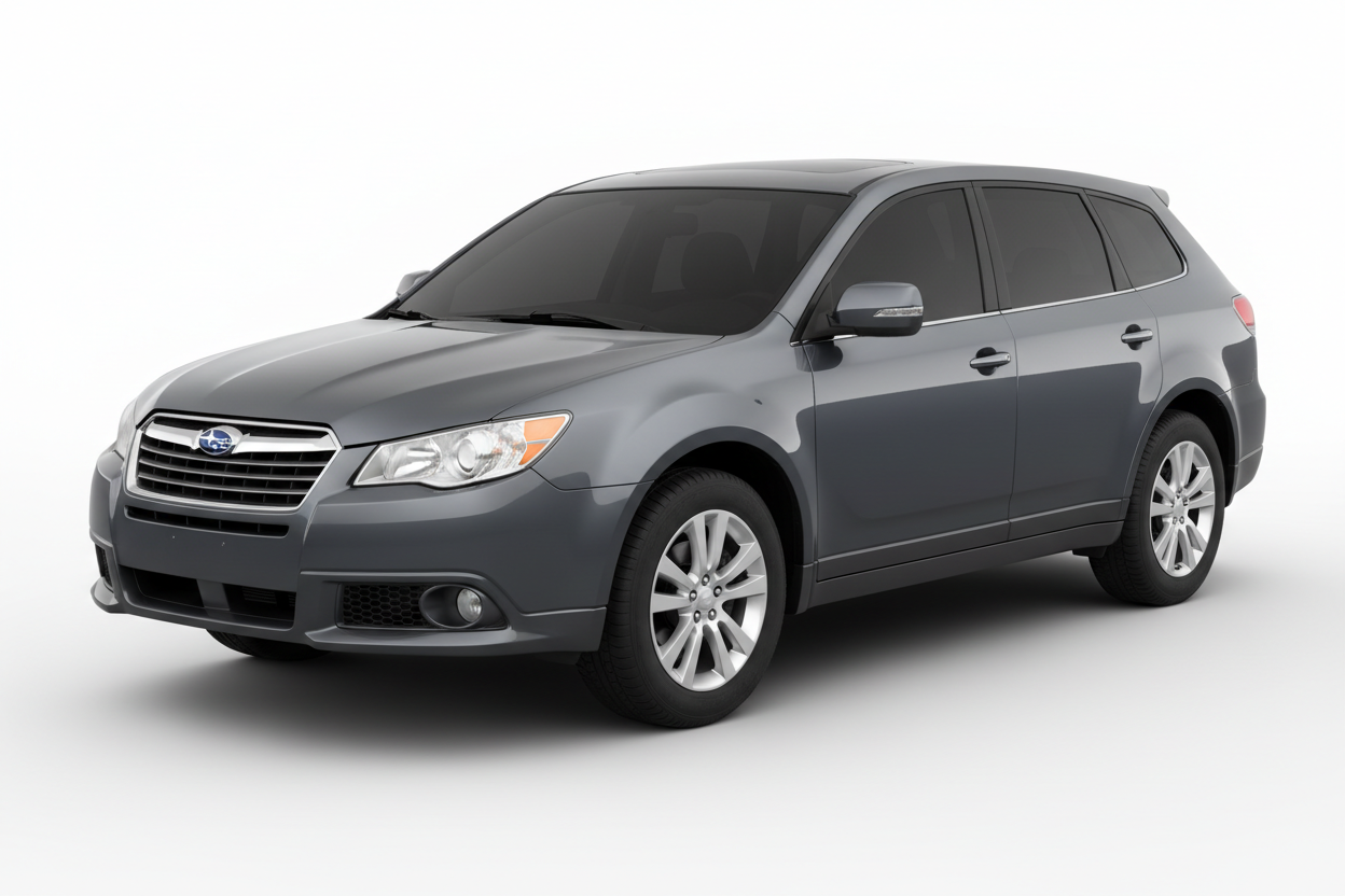 Subaru Tribeca 2008-2013 with tinted windows