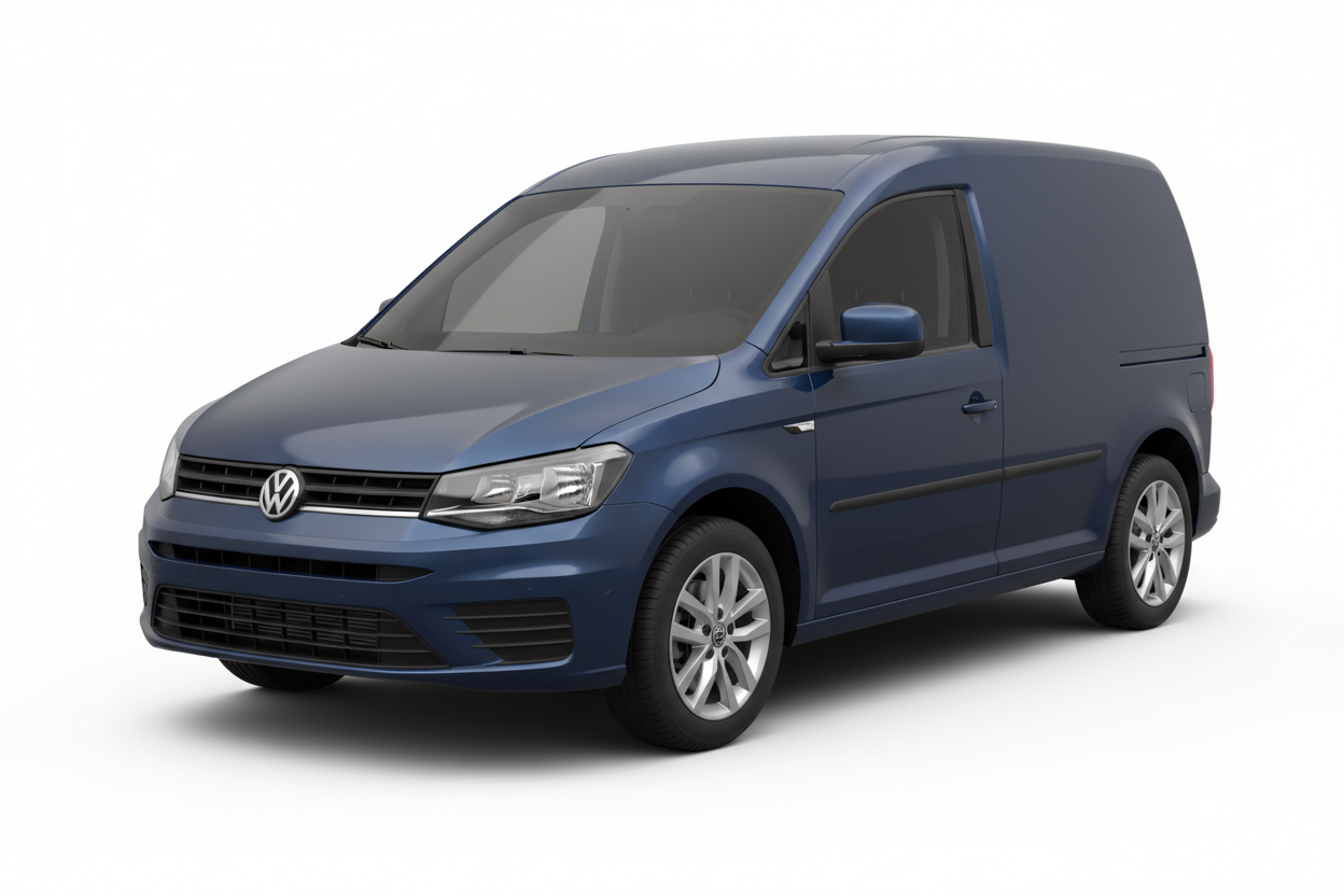 Volkswagen Caddy Maxi panel van with tinted windows