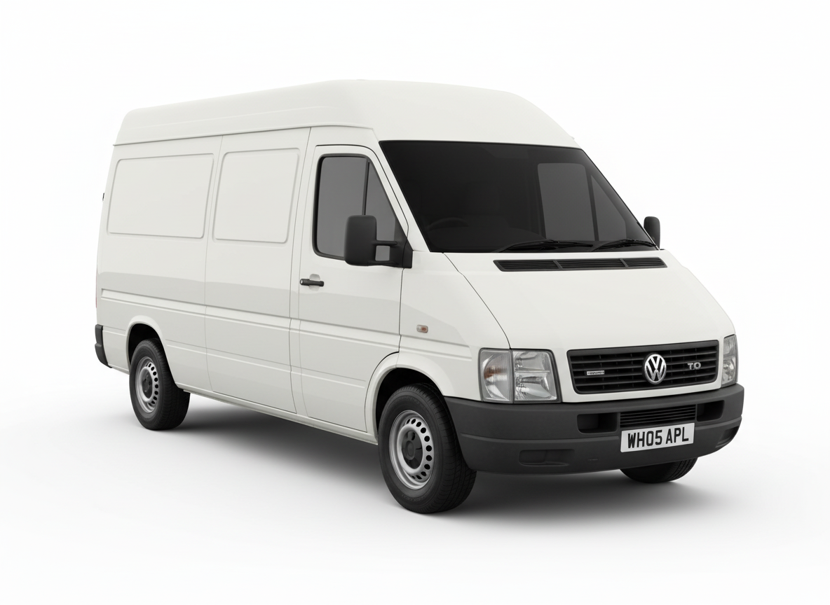 Volkswagen LT Van with tinted windows