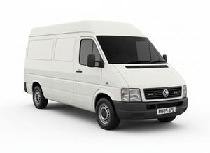 Volkswagen LT Van with tinted windows