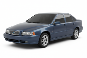 1998 Volvo S70 with tinted windows