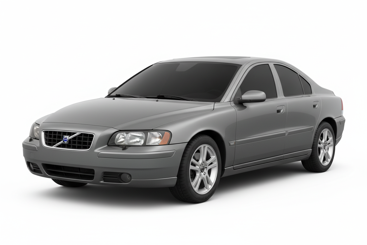 2000-2010 Volvo S60 with tinted windows