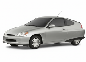 2000 Honda Insight with tinted windows - catalog style
