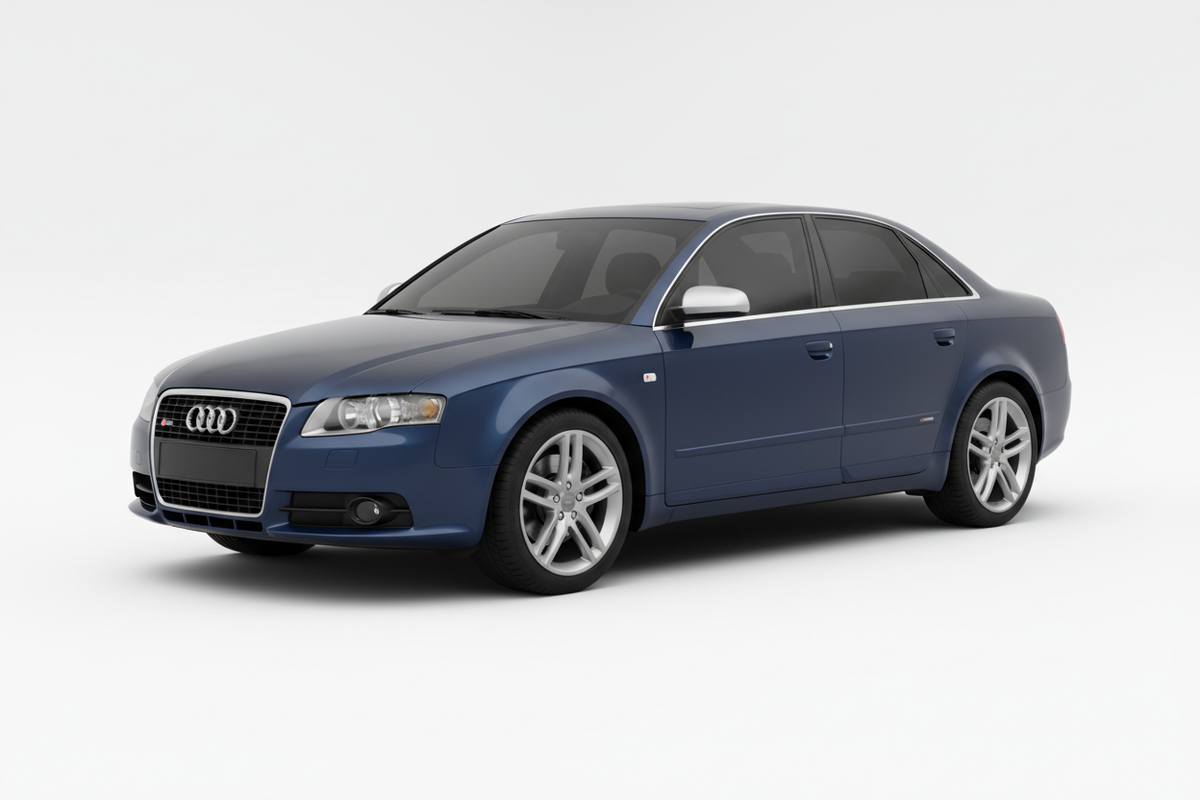 2001–2008 Audi A4 / S4 saloon in catalog style