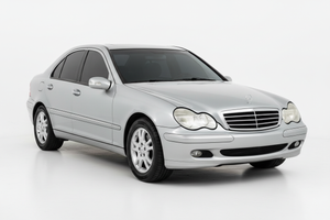 2001 Mercedes C-Class with tinted windows