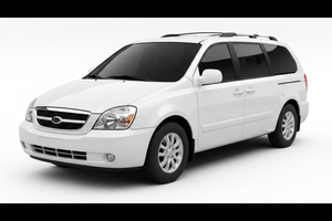 2002 Kia Sedona with all windows tinted
