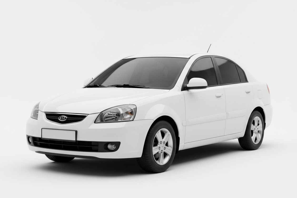 2003-2005 Kia Rio with all windows tinted