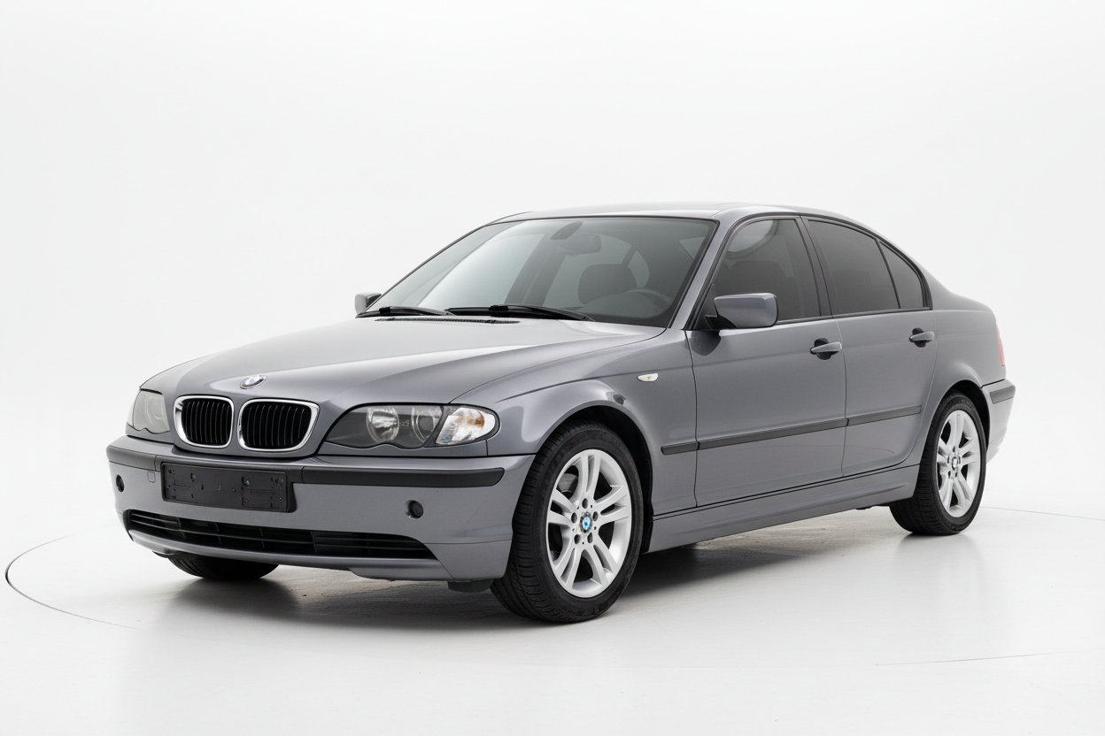 2003 BMW 3 Series Saloon with tinted windows