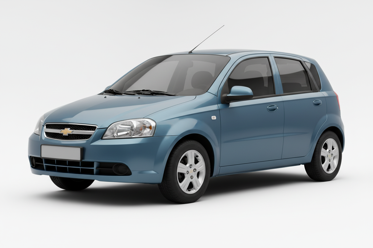 2004-2010 Chevrolet Aveo with tinted windows