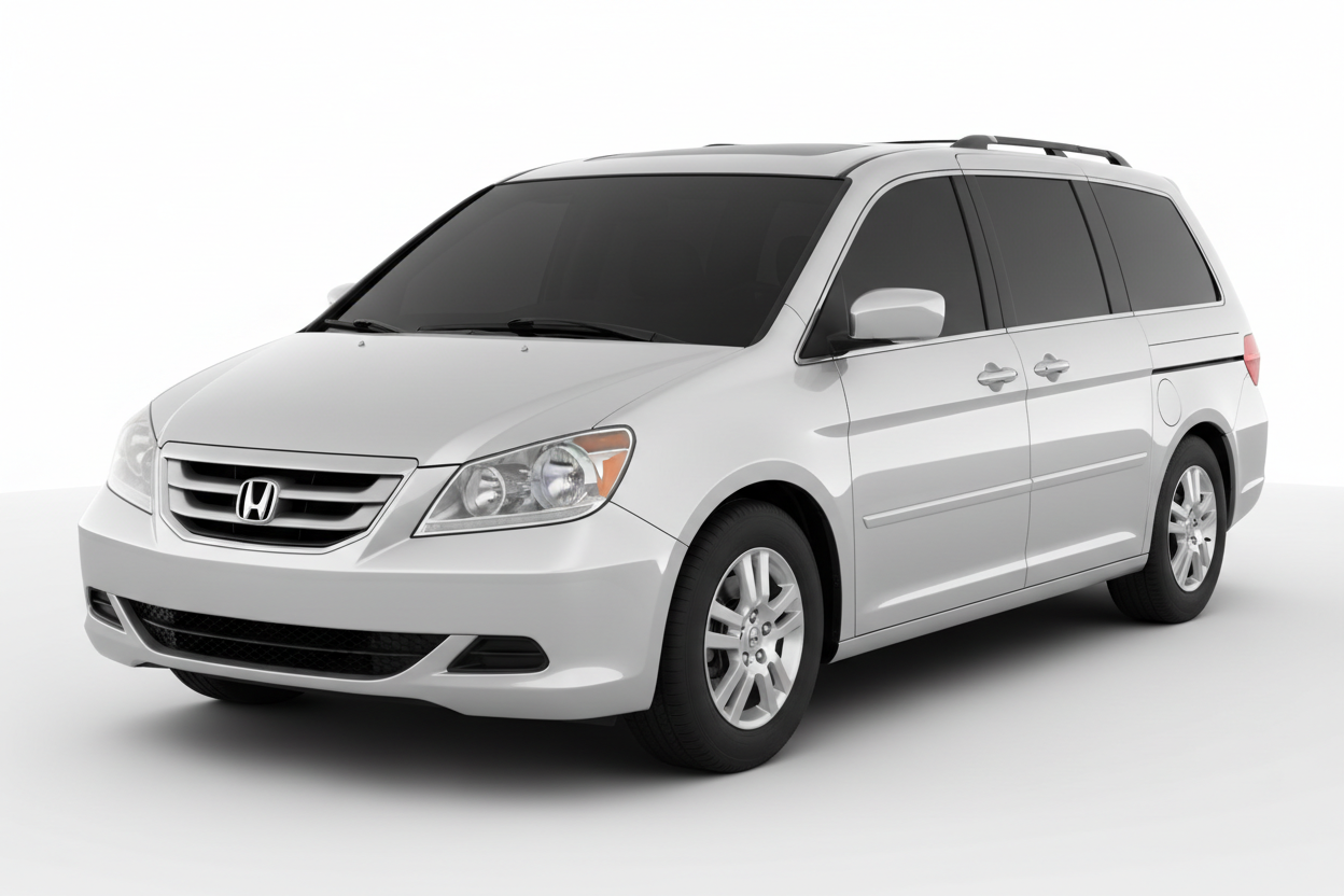 2005-2010 Honda Odyssey with tinted windows