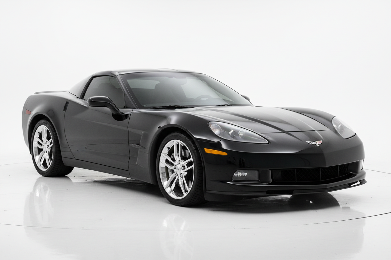 2005-2013 Chevrolet Corvette with Tinted Windows