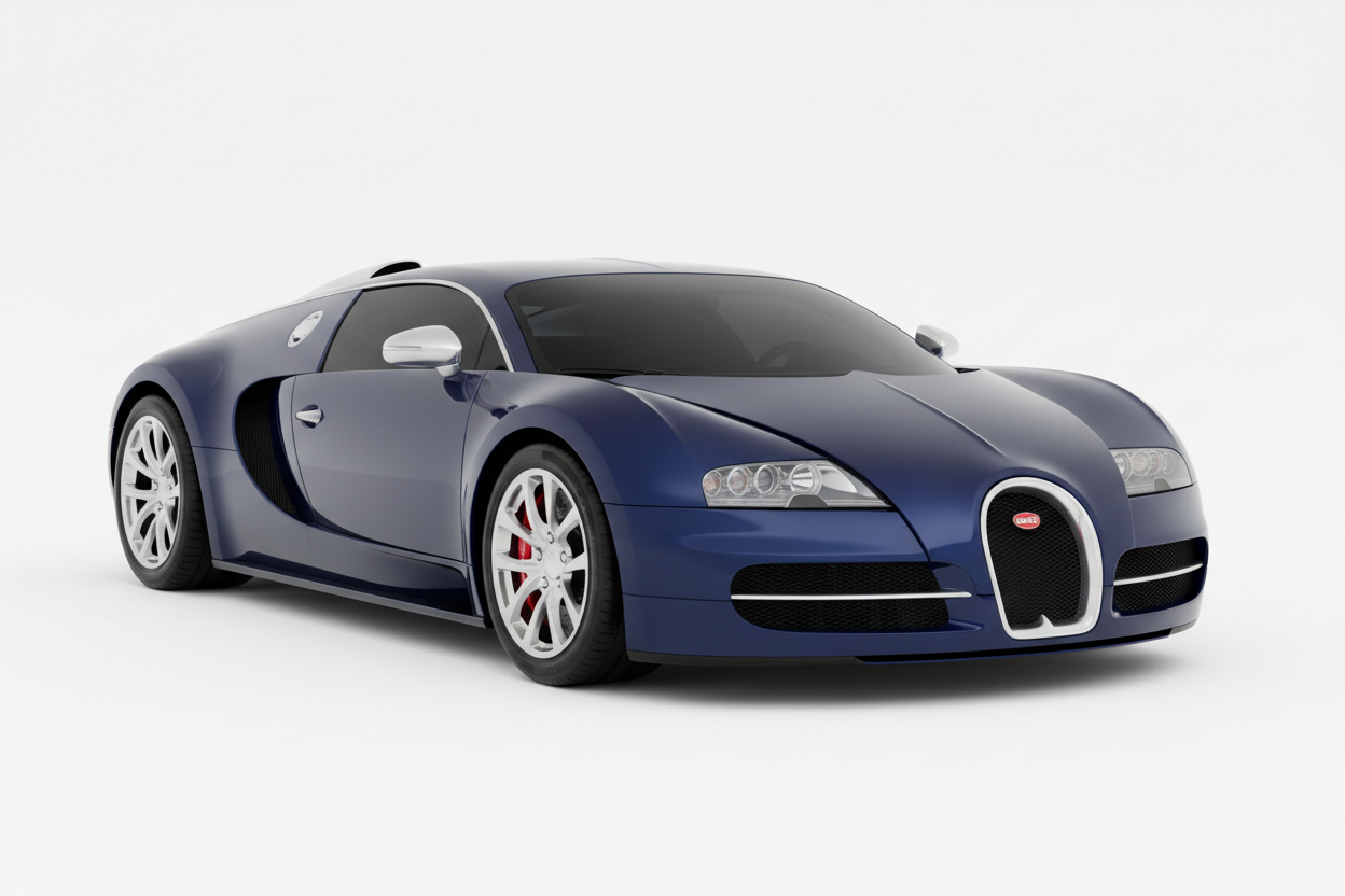 2005 Bugatti Veyron 3/4 view