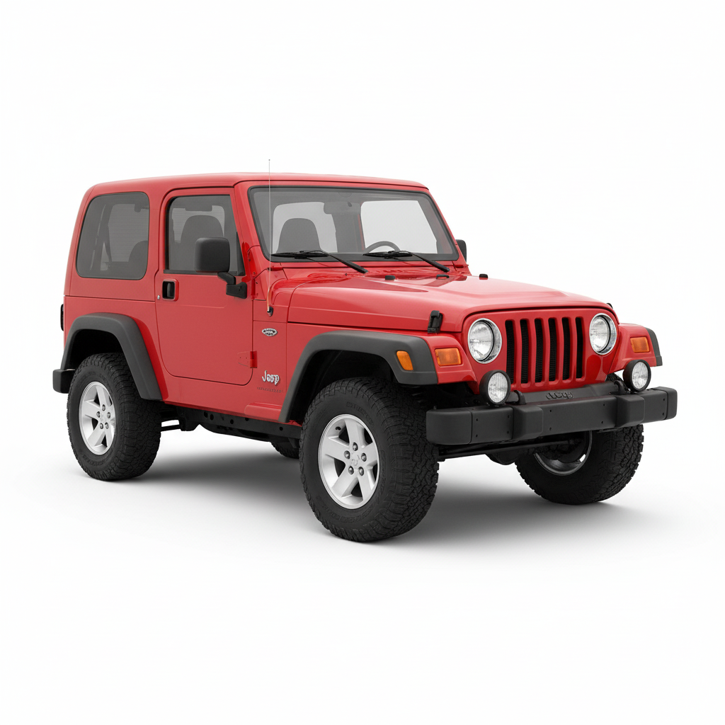 2005 Jeep Wrangler 2-door with hard top
