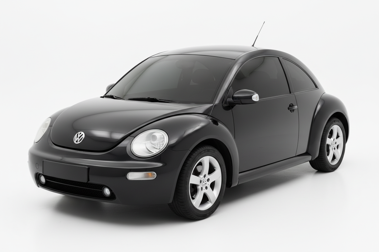 2006 Volkswagen New Beetle with tinted windows