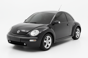 2006 Volkswagen New Beetle with tinted windows