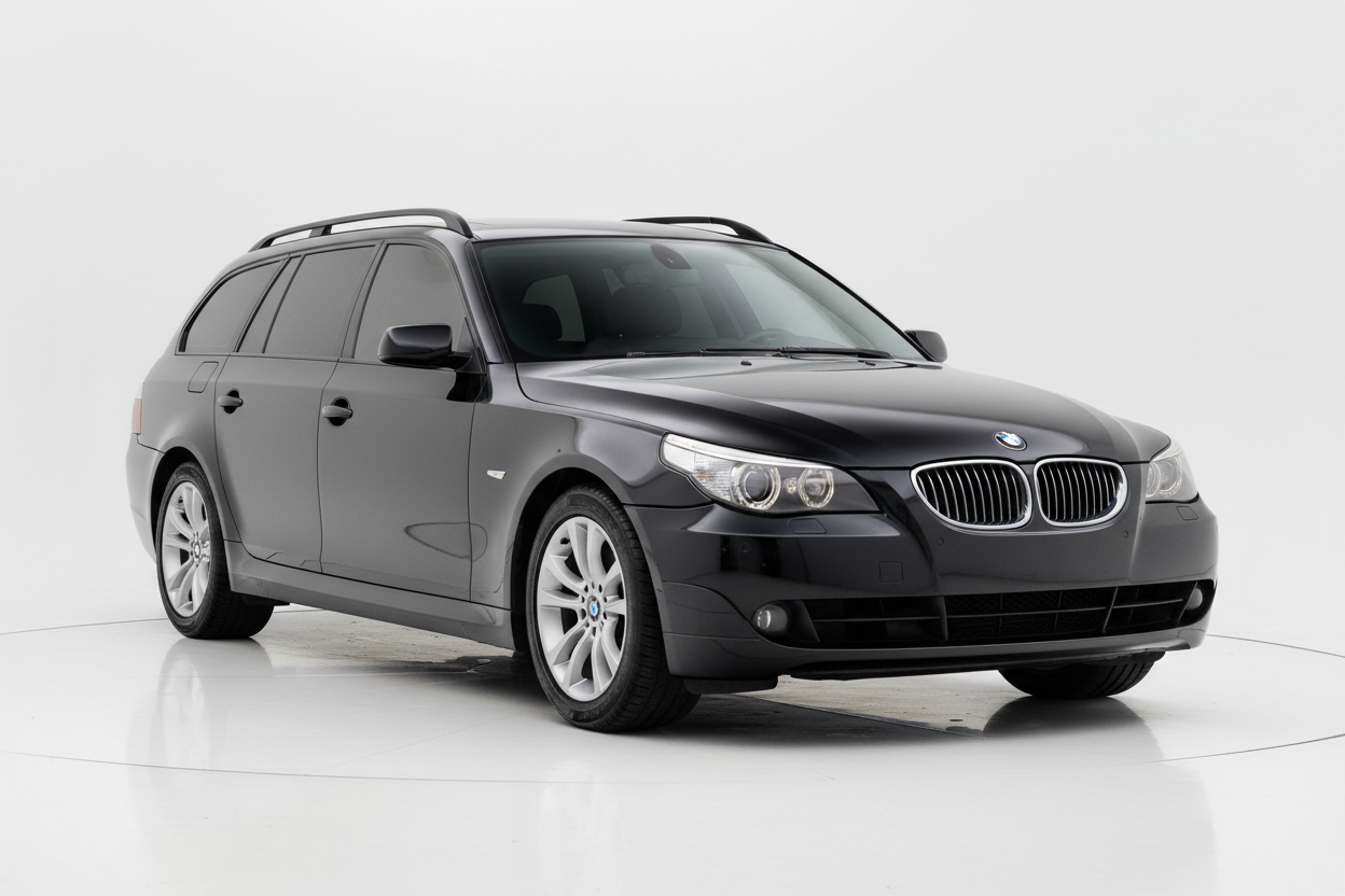 2007 BMW 5 Series Touring estate with tinted windows