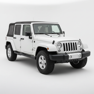 2007 Jeep Wrangler Unlimited with soft top