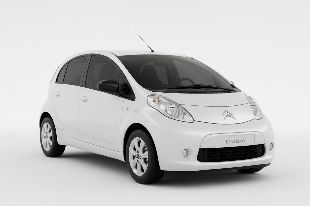 2009 Citroen C-Zero with tinted windows