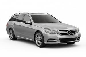2010 Mercedes E-Class Wagon with tinted windows