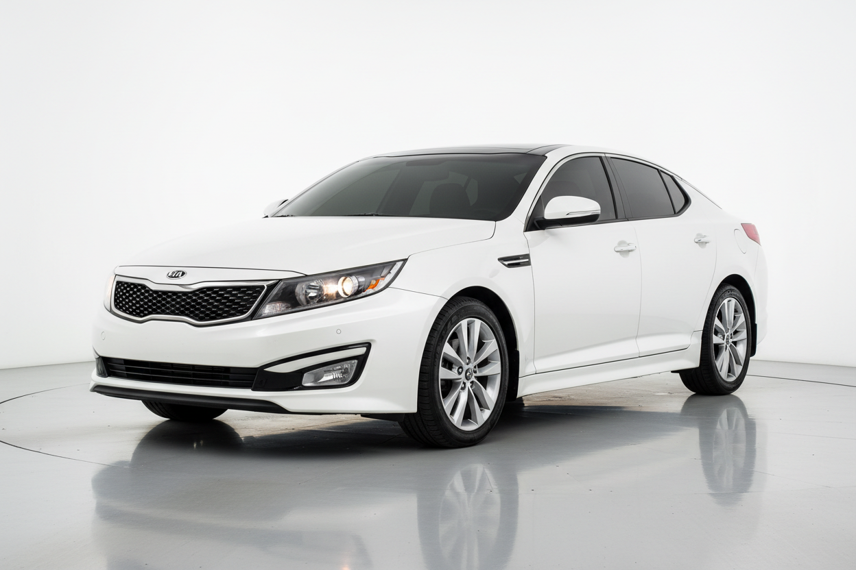 2011 Kia Optima with front tint