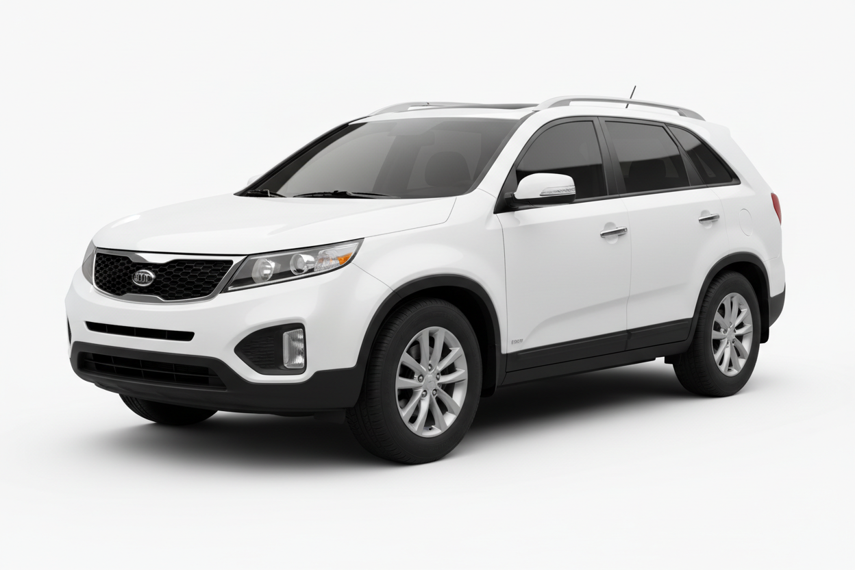 2012 Kia Sorento with all windows tinted